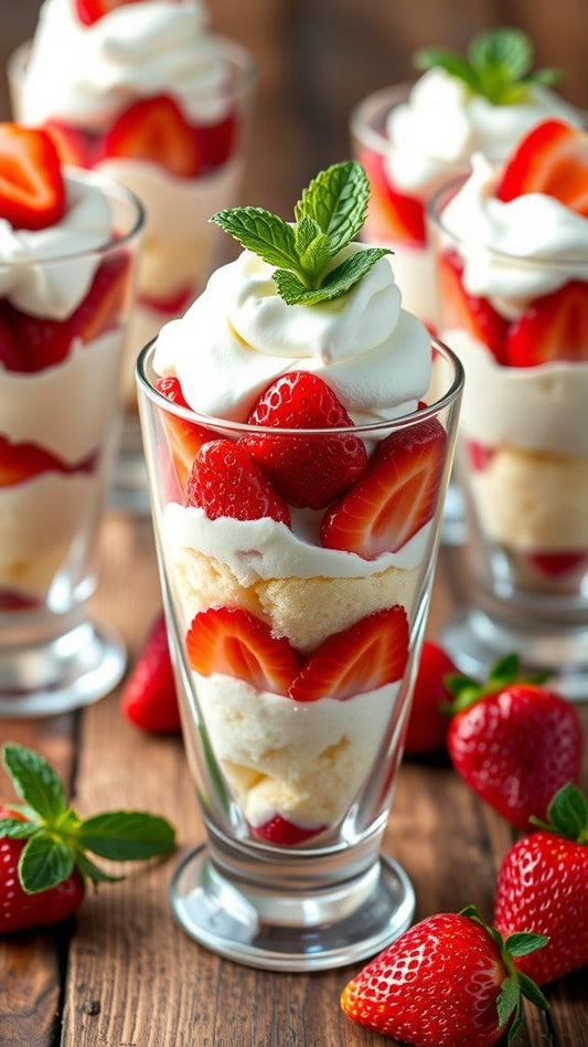 Strawberry Shortcake Parfaits